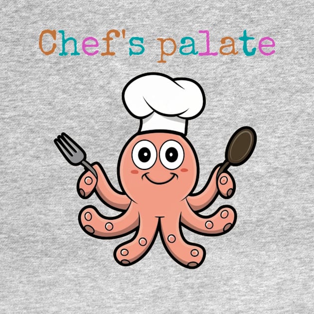 Octopus Chef by pmArtology